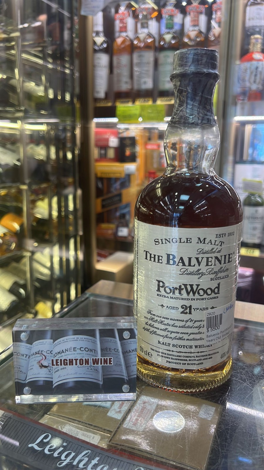 Balvenie 21 Year Old Port Wood Finish First Release Speyside Single Malt Scotch Whisky Distillery Bottling 70cl / 40%