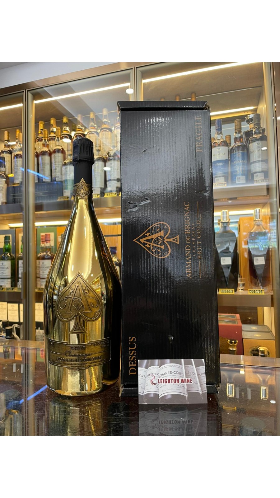 Armand de Brignac Brut Gold Champagne 1.5L Paper Box 