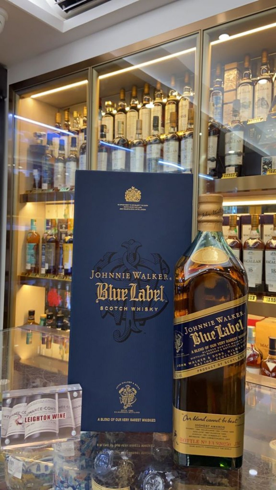 Johnnie Walker Blue Label 1990s Old Bottle (100cl, 43%)
