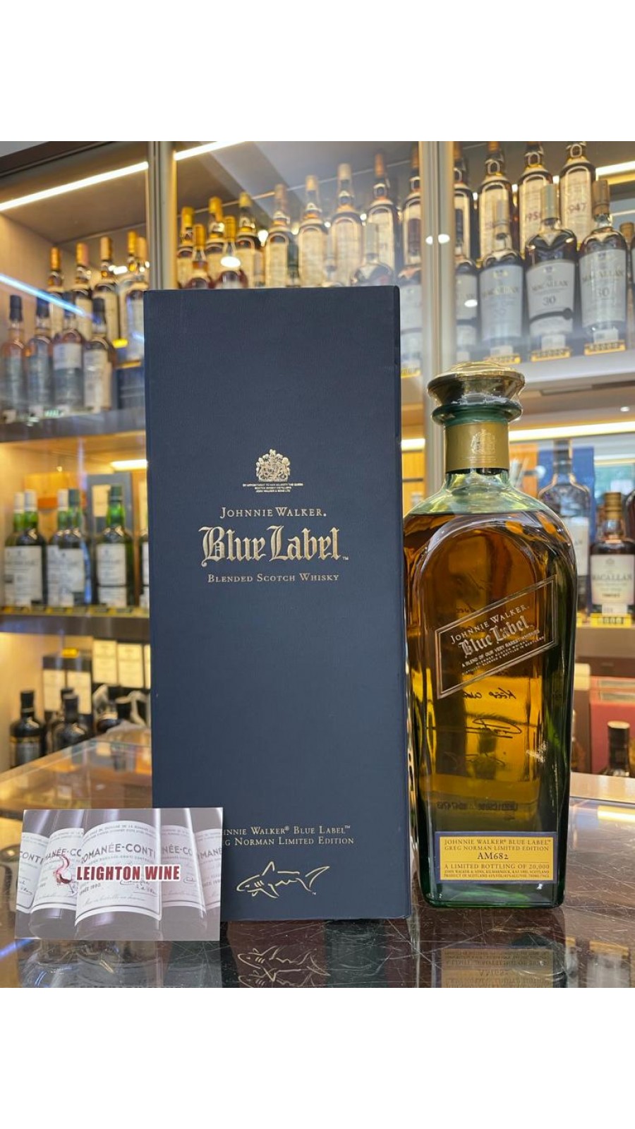 Johnnie Walker Blue Label Greg Norman Limited Edition Blended Scotch Whisky (700ml)