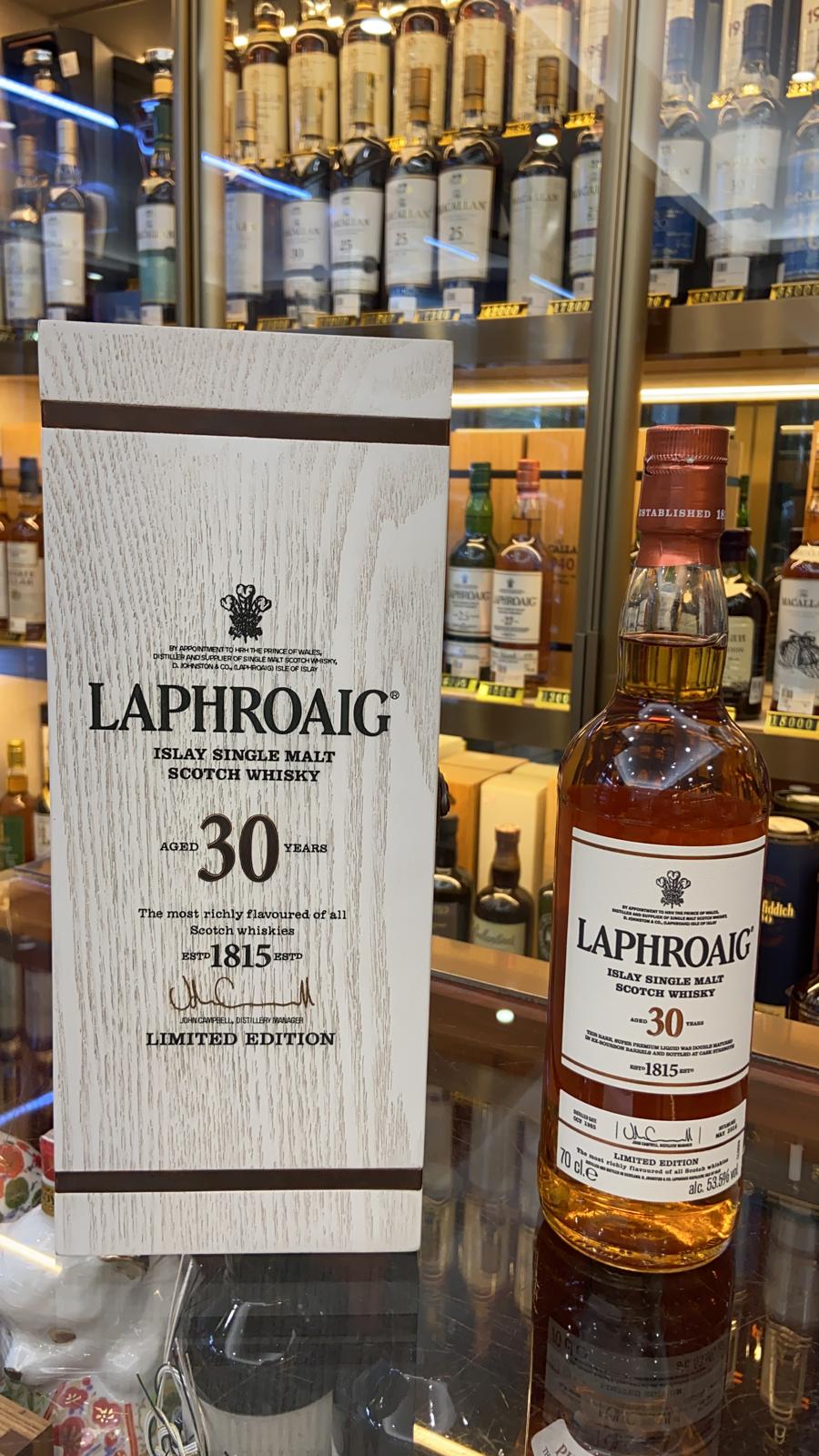 Laphroaig 30 Year Old (70cl, 53.5%)