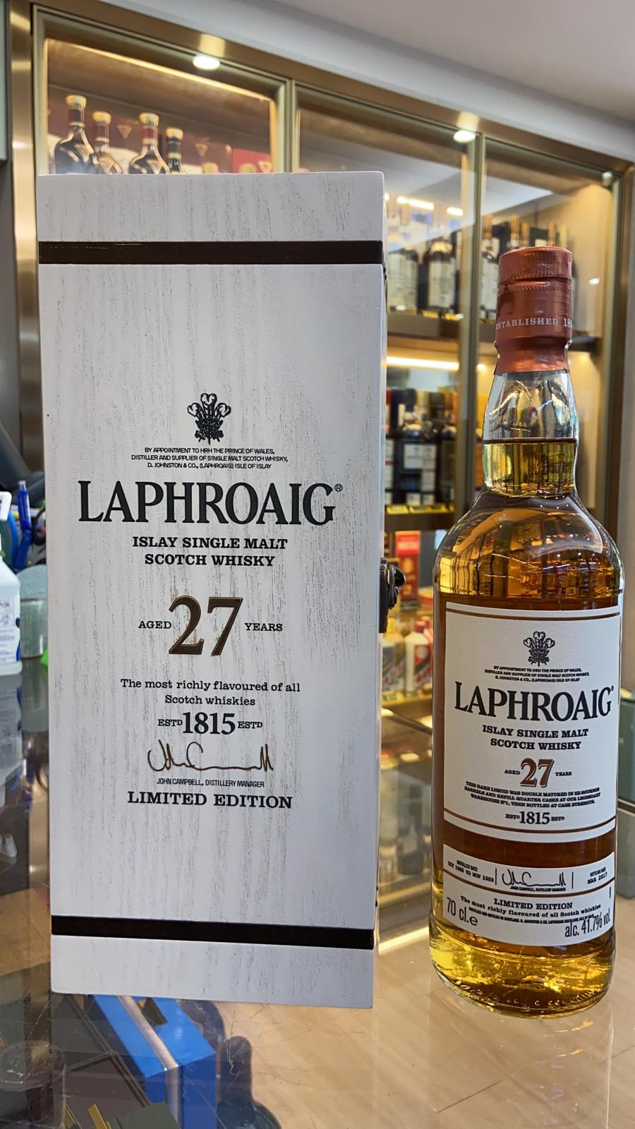 Laphroaig 27 Year Old (70cl, 41.7%)