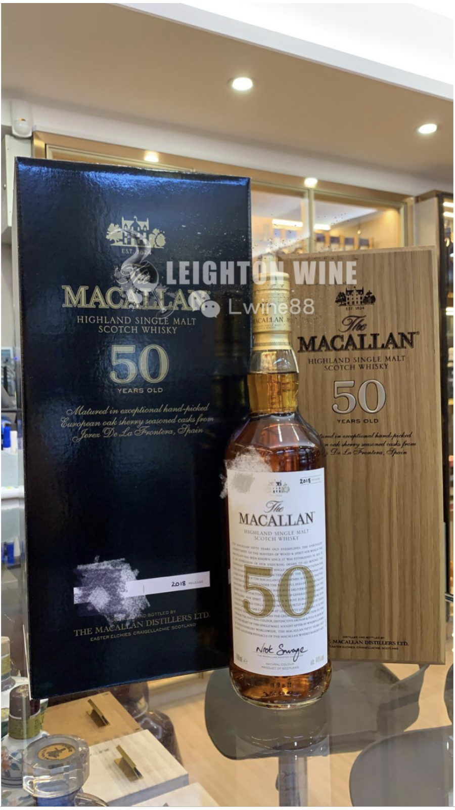 Macallan 50 Year Old 2018 Release