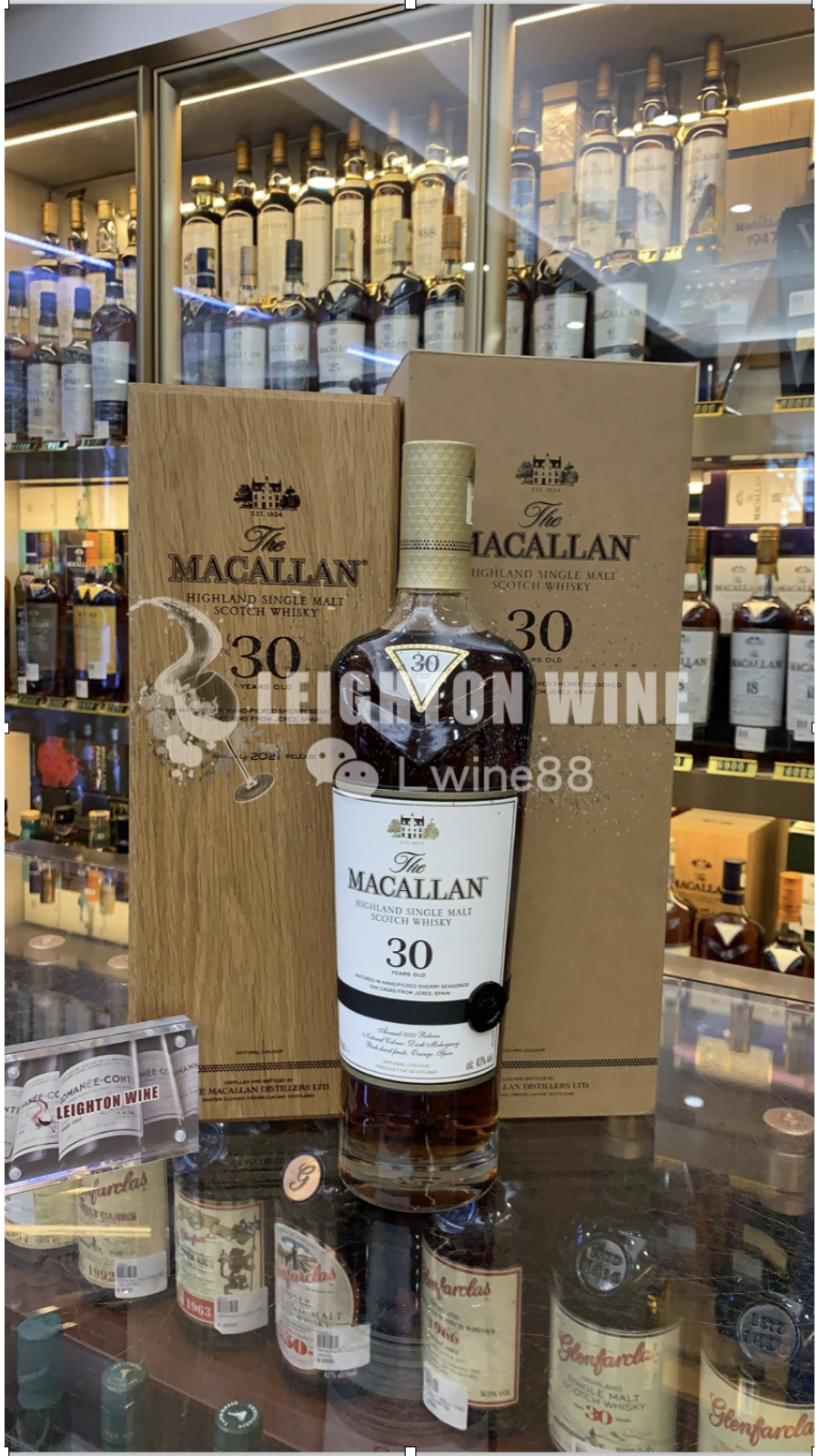 Macallan 30 Year Old Sherry Oak 2021 Release 70cl/43%