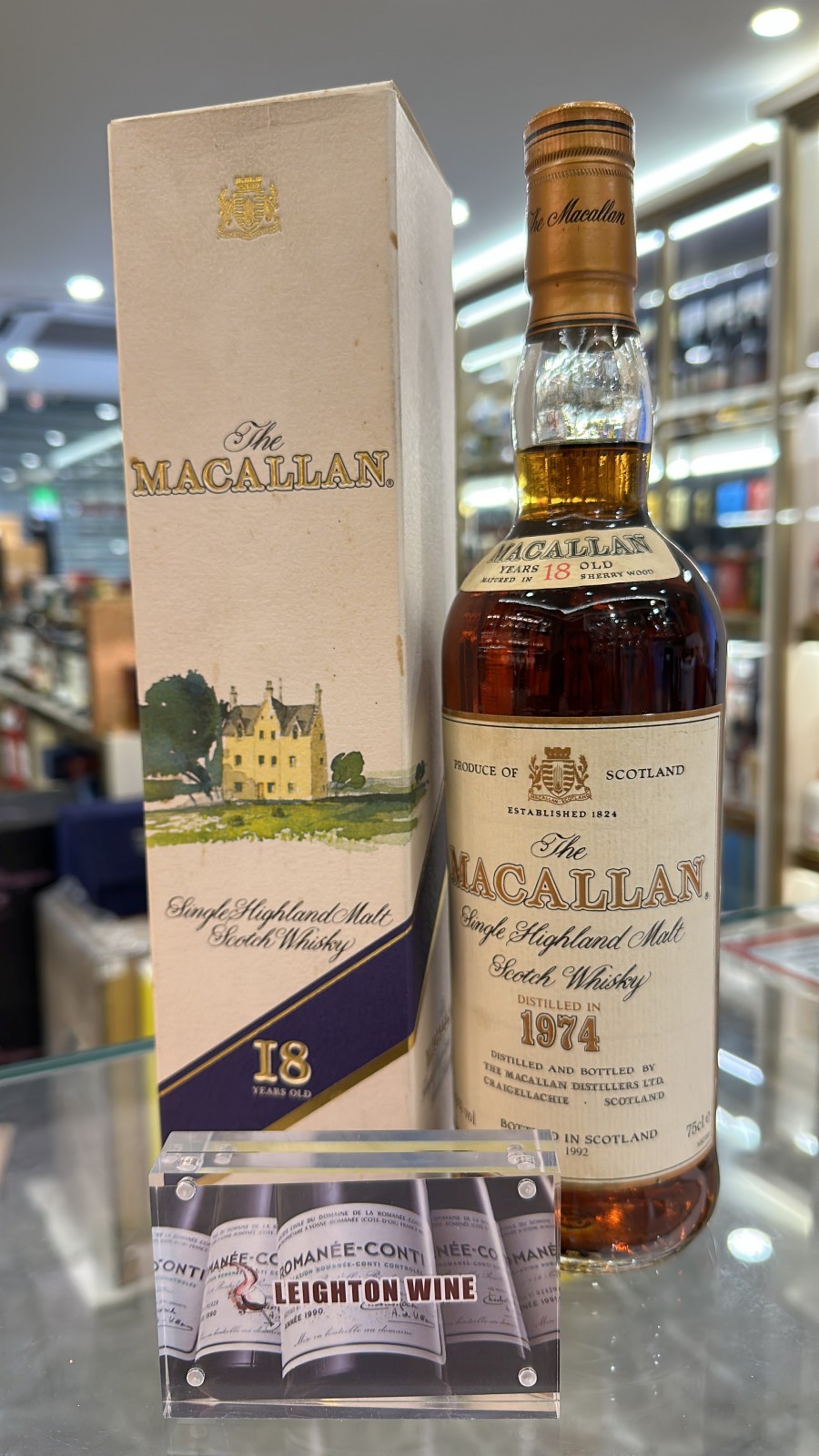Macallan 18 Year Old 1974 (70cl, 43%)
