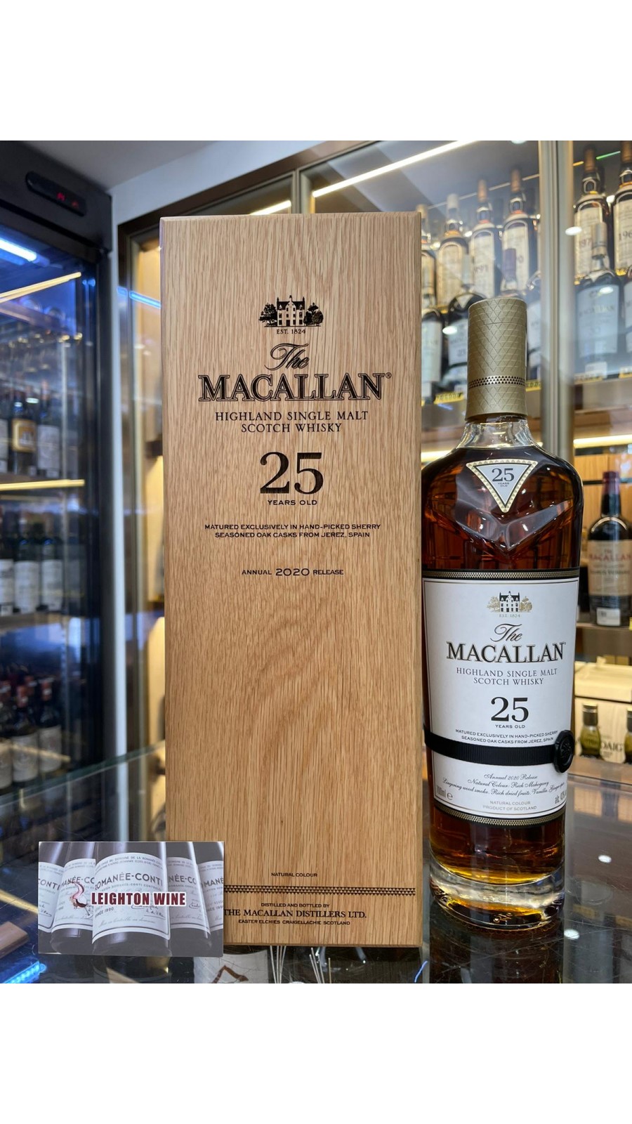Macallan 25 Year Old Sherry Oak 2020 Release