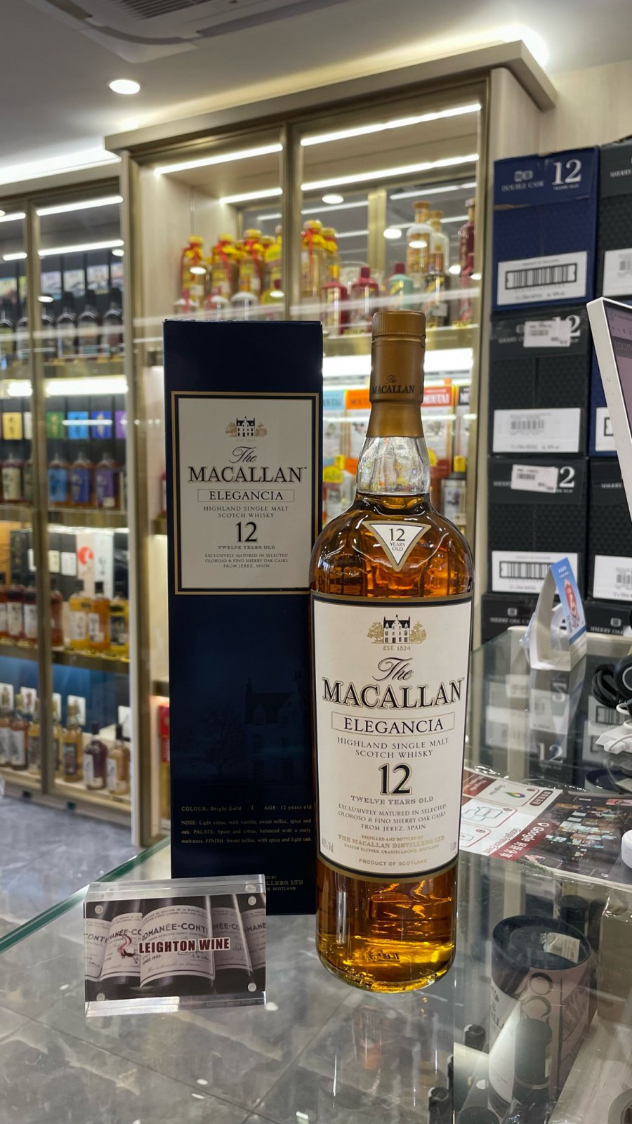 Macallan 12 Year Old Elegancia Single Malt Whisky 1L