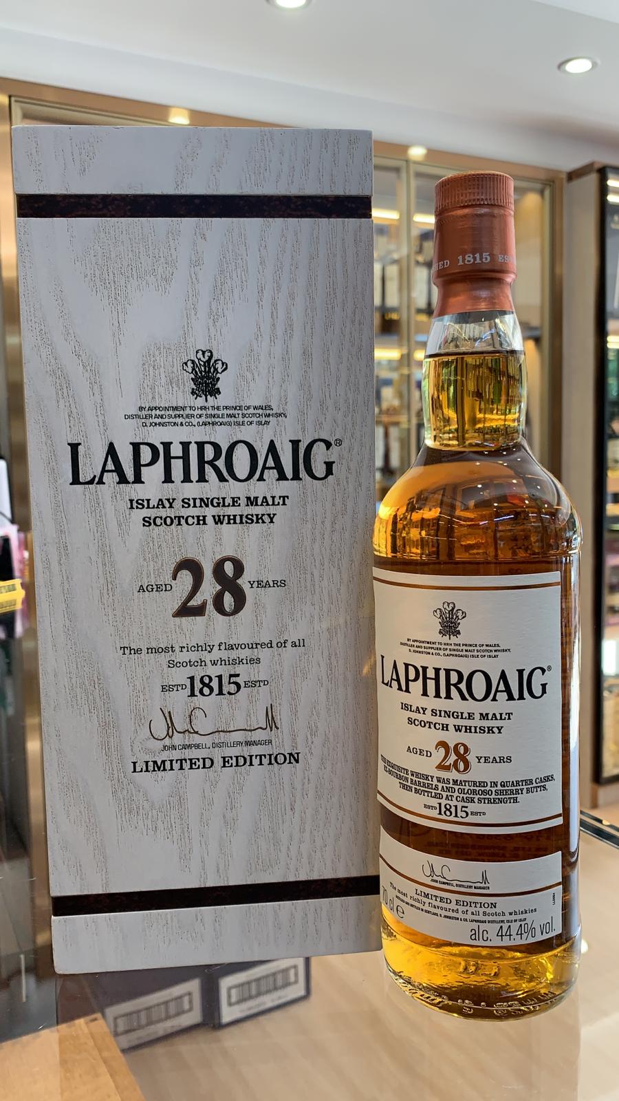 Laphroaig 28 Year Old (70cl, 44.4%)
