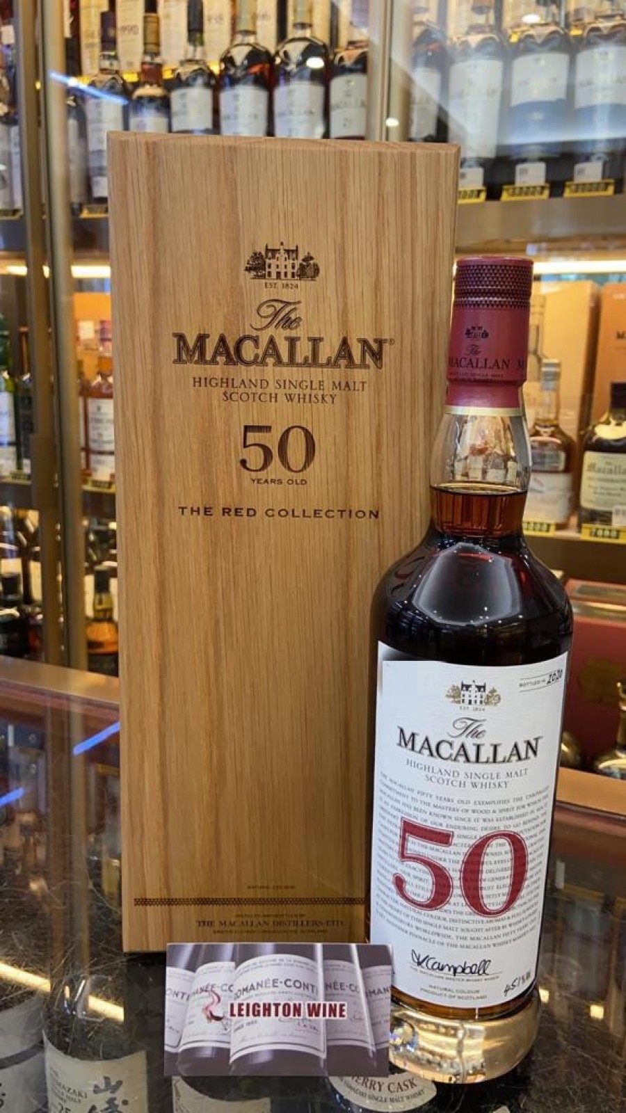 Macallan The Red Collection - 50 Years Old